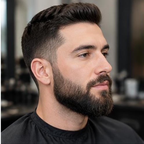 Beard with hot towels · Halaf · Ligoninės St.