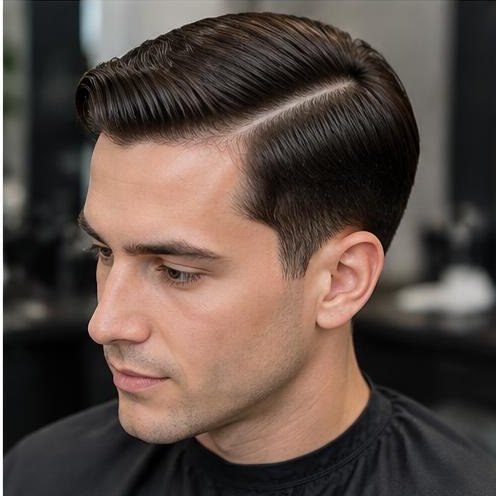 Classic side part · Daher · Vilniaus St.
